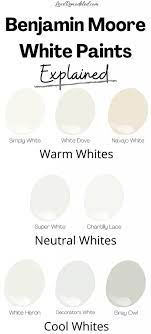 In fact, it was difficult to choose between these two beautiful warm whites. Benjamin Moore S Top White Paint Colors Love Remodeled