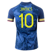 Dank eines stark aufgelegten james rodríguez ist kolumbien ins viertelfinale der wm eingezogen. Kolumbien James Rodriguez 10 Auswarts Trikot 2020 21 Kurzarm Fussballtrikots Kaufen Gunstige Fussballtrikots