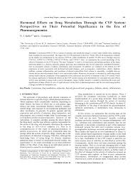 We did not find results for: Pdf Hormonal Effects On Drug Metabolism Through The Cyp System Perspectives On Their Potential Significance In The Era Of Pharmacogenomics
