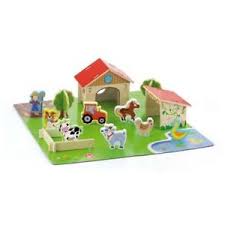 For ages 3 yrs and up this awesome stable will occupy youngsters with a wonderful home for all of their animal friends. Pretend Farm House Scenery Barn Animals Shapes Set Educational Wooden Kids Toy 6934510505400 Ebay