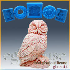 Uil- Detail van High Relief Sculptuur