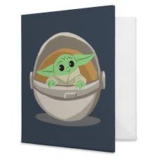 The Child Cartoon Drawing Three Ring Binder Star Wars The Mandalorian Customized Official Shopdisney In 2020 Cartoon Kids Cartoon Drawings Gift Drawing