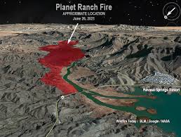 Maybe you would like to learn more about one of these? Planet Ranch Fire Breaks Out Southeast Of Lake Havasu City Az Wildfire Today