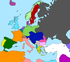 World war i, also known as the great war, began in 1914 after the assassination of archduke franz ferdinand of austria. Europe 1914 But The Stupid Cartographer Gave Everyone The Wrong Color Mapporncirclejerk