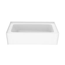 We make our home more desirable and interesting. Aquatic A2 6030ctr 60 In Composite Right Drain Rectangular Alcove Soaking Bathtub In White 6030ctr Aw The Home Depot