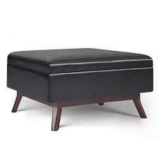 Shop for tufted ottoman coffee table online at target. Owen 34 In Wide Rectangle Coffee Table Storage Ottoman Axcot267sbr From Simpli Home Accuweather Shop