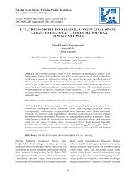 Artikel dipublikasikan dalam pelatihan pembelajaran matematika berbasis geogebra, jurusan pendidikan matematika, universitas negeri yogyakarta, 7 oktober. Http Journal2 Um Ac Id Index Php Sd Article Download 5108 Pdf
