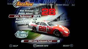 I have gone back to play the classic racing game, nascar thunder 2004. Nascar Thunder 2004 All Nascar Legend Drivers Cars Youtube
