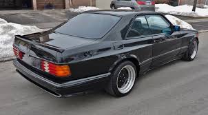 1990 Mercedes Benz 560sec Amg 6 0 Widebody Is Badass But Is It 100k Badass Carscoops Mercedes Benz Coupe Mercedes Benz Cars Benz