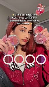 try this filter out!! i had soooo much fun making it 🥹🍎💖 #kvdbeauty  #goodapplecheeks