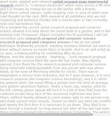 Research Proposal Phd Computer Science Research Proposal Example Research Proposal Research Paper