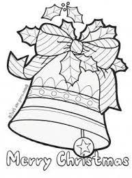 Free printable coloring pages for kids. Printable Christmas Jingle Bells Coloring Pages For Kids Christmas Bell Decorated With Leaves And Christmas Coloring Sheets Coloring Pages Doodle Coloring