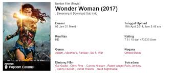 Mimin nuflix · updated on may 22, 2021 · posted on march 11 streaming film sub indo, streaming film terbaru sub indo, nonton film sub indo, download film sub tempat nonton dan download film, series & drama korea terbaru sub indonesia dengan. Nonton Film Wonder Woman 1984 Streaming Movie Sub Indo Brainly