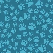 Dog Paw Print Seamless Anilams Pattern Vector Illustration Dog Paw Print Paw Illustration Paw Patrol Party