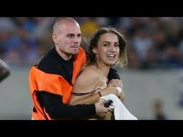 In 2006, supporters from both clubs were banned from attending away matches for five years. Pitch Invasion During The Match Slovan Bratislava Paok 22 08 2019 Youtube