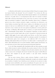 Abstract Tesi Di Laurea Triennale In Filosofia Docsity