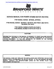Filter results by category, title and symptom. Bradford White Mitw40l Service Manual Pdf Download Manualslib