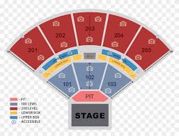 The Brandon Amphitheater Seating Map Brandon Amphitheater