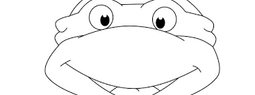 Ninja Turtle Face Template Large Simon likes ninja turtles, but he loves noses. ninja turtle face template large