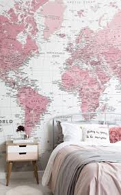 Cool Teenage Bedroom Ideas Created With Cool Girl Wallpaper For The Perfect Kids Bedroom Decor D Feature Wall Bedroom Wallpaper Bedroom Feature Wall Girl Room