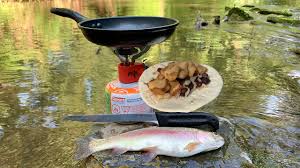 One of the cool things about fish tacos is that you can garnish them with pretty much anything you like and try experimenting with different mixes of flavors. Trout Catch And Cook Fish Tacos Youtube