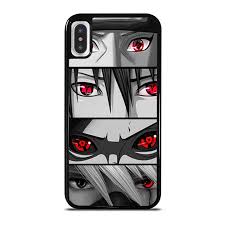 Naruto Sharingan Eye Anime Iphone X Xs Case Cover Iphone 7 Plus Cases Iphone Case Covers Hard Phone Cases