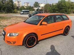 Orange Audi A4 B7 Tuning