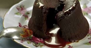 Rachel Khoo Chocolate Lava Cake With Salted Caramel Filling Recipe On The Little Paris Kitchen Lava Cakes Rachel Khoo Recipes Chocolate Lava
