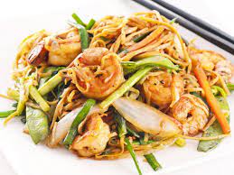 Pates Chinoises Aux Legumes Et Crevettes Recette Recettes De Cuisine Recette Pate Chinois Recette