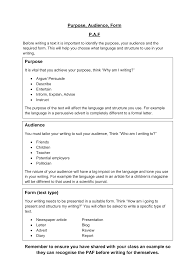 Maybe you would like to learn more about one of these? Http Www Ravenswoodschool Org Uk Assets Components Resources Teaching And Learning Teaching Strategies Purpose 20audience 20form Pdf