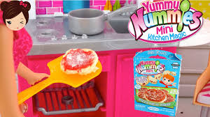 Pasteles, pizzas, helados, tortas, etc. Yummy Nummies Cocinita Magica Pizza Mini Juegos De Cocinita Youtube