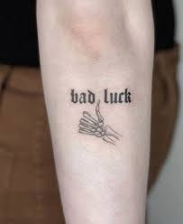 Good luck explaining your twerk tattoo to your grandkids. Bad Luck Tattoo Luck Tattoo Tattoos Nyc Tattoo
