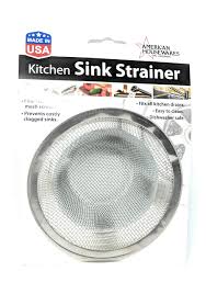 Unfortunately, im gonna have to replace the sink with the exact same one because this odd size is the only one that will work with the counter. 3 Pcs Stainless Steel Sink Strainer Made In Usa Fits Standard Size Kitchen Sink Drains Buy Online In Antigua And Barbuda At Antigua Desertcart Com Productid 79958143