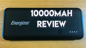 Power bank for smartphones, tablets & more. Energizer Max Power Bank 10000mah 2018 Review Youtube