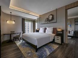 Ranjang tingkat kayu / ranjang susun / tempat tidur tingkat / bunk bed. Pullman Suite Pullman Bandung Grand Central Hotel