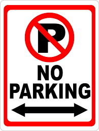 No parking between signs with left arrow sign 12x18 heavy gauge aluminum signs. 9 No Parking Signs Ideas Parking Signs Signs Driveway Sign