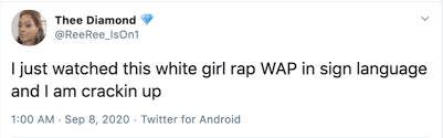 Slangs are the words or phrases which are very informal with some it is a street synonym for the word firearm. Ok The Sign Language Version Of Wap May Be Dirtier Than The Original