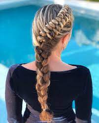 I M Back Here S An Infinity Braid A Plait Infinity Braid Hair Styles Cool Hairstyles