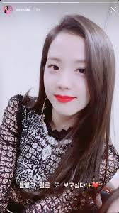 Blackpink merchandise kapuzenpullover kpop langarm pullover sweatshirt jisoo jennie ros lisa clothes. 190124 Jisoo Sooyaaa Ig Story Update Blackpink Blackpink Jisoo Kpop Girls