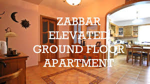 ZABBAR ELEVATED GROUND FLOOR APARTMENT