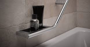 The teak bathtub tray is a great choice if you're looking for strong, easy to maintain bath caddy. Keuco Plan Full Provider For Premium Bathroom Furnishings