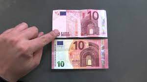 So ist beispielsweise wie bereits auf der neuen. Neuer 10 Euro Schein Vs Alter 10 Euro Schein Youtube