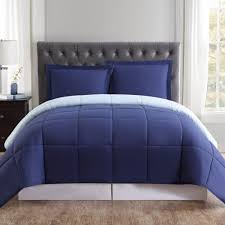 Enjoy free shipping on most stuff, even big stuff. Truly Soft Everyday 3 Piece Navy And Light Blue Queen Comforter Set Cs1656nbfq 1700 The Home Depot