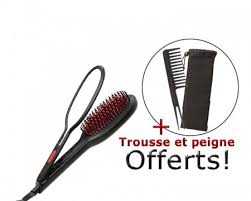 La brosse soufflante brushing parfait, volume et brillance revamp progloss sèche, démêle, lisse et transformez votre chevelure, en quelques passages rapides, avec la brosse lissante en céramique à. Liss Styler Expert Brosse Lissante Fer A Lisser Teleshopping