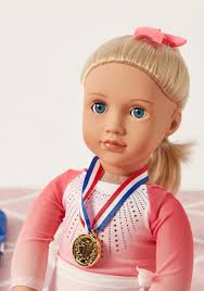 Our Generation Gymnast Diane Doll Playset