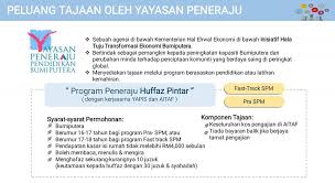 Berikut dikongsikan adalah maklumat tentang biasiswa yayasan peneraju tunas potensi termasuk memaparkan syarat kelayakan. Biasiswa Yayasan Selangor 2019 Surasmi