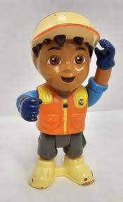 Go Diego Go Action Toy Figure Mattel 2006 Nickelodeon Viacom Dora Explorer  3.75"