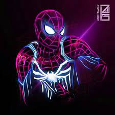 Click images to large view spider man miles morales puts a spider cat twist on. Neon Spiderman Wallpapers Top Free Neon Spiderman Backgrounds Wallpaperaccess