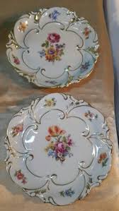 Porselen Tabak Pretty Plates And Cups Seramik Sanat Minyaturler