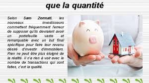 Sam Zormati Investissement Immobilier Est Un Domaine Complique Avec Beaucoup D Argent Changean Investissement Investissement Immobilier Conseils Pour Reussir